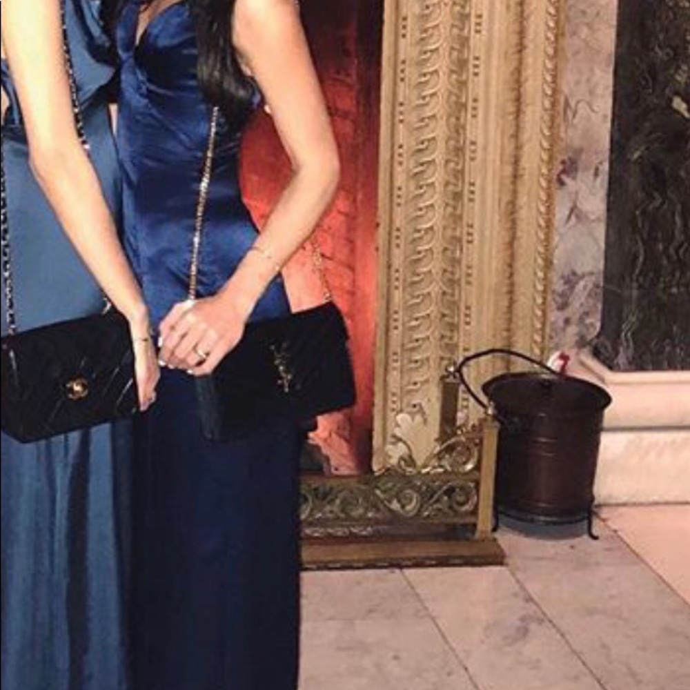 Bridge Maxi Dress (navy) by Privacy Please - Picture 3 of 3